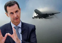 Esad’ı kaçıran uçak düştü mü?