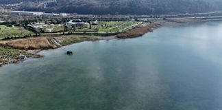 Sapanca Gölü’ndeki su seviyesi bir haftada 13 santimetre arttı. Göl havzası genişlemeye başladı.