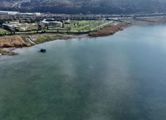 Sapanca Gölü’ndeki su seviyesi bir haftada 13 santimetre arttı. Göl havzası genişlemeye başladı.