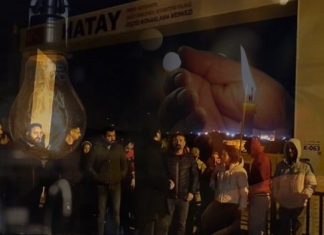 Hatay’da öğretmen ve askerden oluşan depremzedelerin elektriği kesildi!
