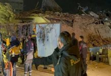 Konya’da 4 katlı bina çöktü! Enkaz altında kalanlar var