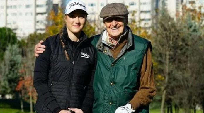 Son antrenmanı Rahmi Koç ile yapmıştı. Milli golfçü Deniz Sapmaz, Dubai’de zirveye çıktı