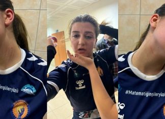 Kadına şiddet spor salonuna indi. Rakip Takımın onlarca erkek taraftarı sahaya inip, kadın sporcuları darp etti!
