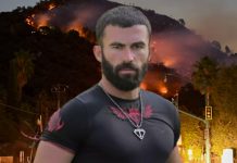 Los Angeles’taki yangında Survivor Turabi’nin evi ve arabası yandı!