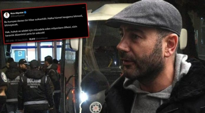 Tutuklanan Rıza Akpolat’tan ilk açıklama: ‘Bu kumpas davası bir itibar suikastıdır’
