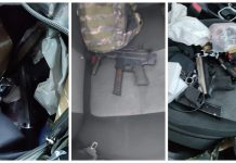 Aranan şüpheli otomobili ele geçiren polis, şaşkına döndü; Araçtan cephanelik çıktı!