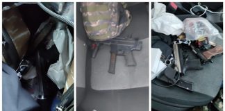 Aranan şüpheli otomobili ele geçiren polis, şaşkına döndü; Araçtan cephanelik çıktı!