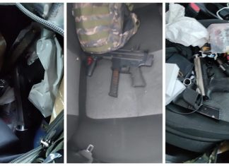 Aranan şüpheli otomobili ele geçiren polis, şaşkına döndü; Araçtan cephanelik çıktı!