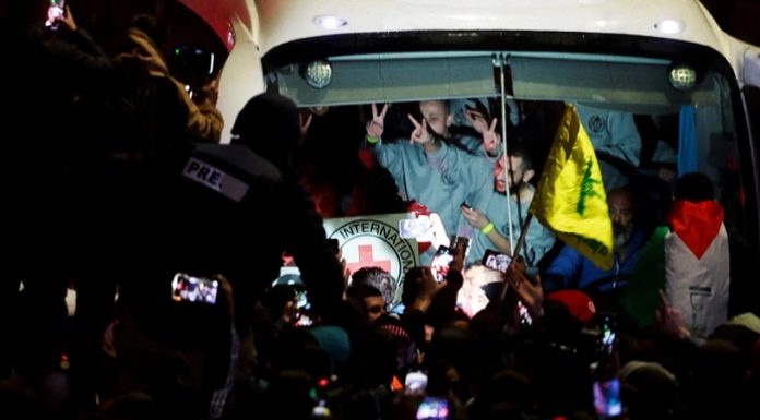 90 Filistinli Esir Serbest