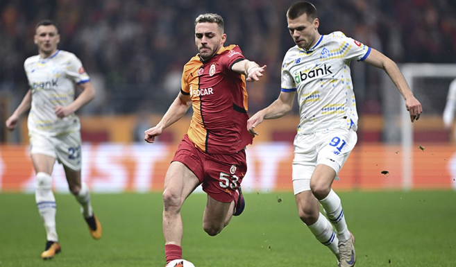 Galatasaray, kabus gördü. Dinamo Kiev ilk puanını aldı