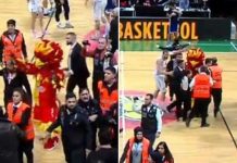 Maskottan talihsiz başlangıç; K’ANKA, ilk maçında gözaltına alındı!