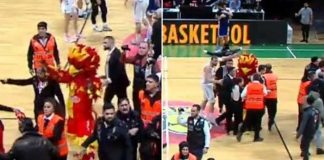 Maskottan talihsiz başlangıç; K’ANKA, ilk maçında gözaltına alındı!