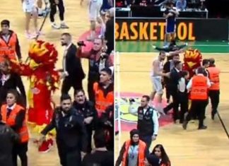 Maskottan talihsiz başlangıç; K’ANKA, ilk maçında gözaltına alındı!
