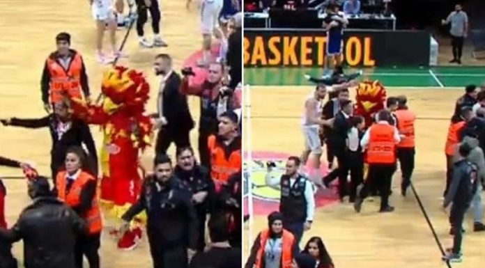 Maskottan talihsiz başlangıç; K’ANKA, ilk maçında gözaltına alındı!