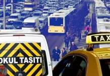 İstanbul’da toplu ulaşıma yüzde 35 zam yapıldı… Taksi ve minibüs ücretleri de artırıldı.