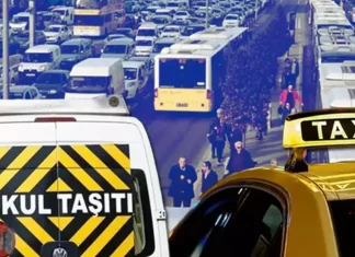 İstanbul’da toplu ulaşıma yüzde 35 zam yapıldı… Taksi ve minibüs ücretleri de artırıldı.