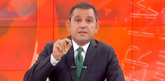 Sunucu Fatih Portakal ekranı bırakıyor