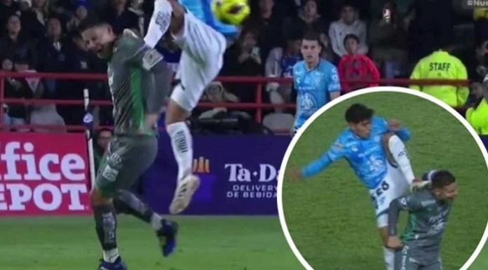 🎥Bu nasıl faul? Yıldız oyuncunun kafasını kopartıyordu!