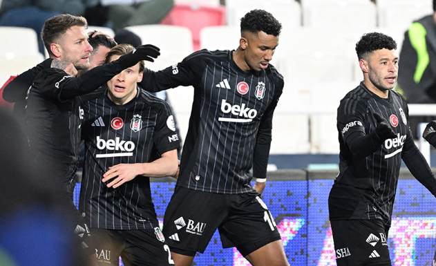 Beşiktaş’tan 7 maç sonra deplasman galibiyeti