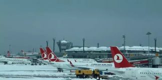 Uçuşlara kar engeli. THY, Pegasus ve AJet’ten çok sayıda uçuş iptalleri