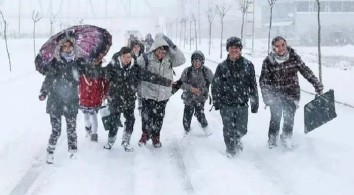 Çok sayıda ilde okullar bugün de (7 Şubat Cuma) tatil