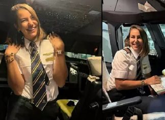 Pilot Gökçe Kübra Yıldırım. Dünyanın en büyük uçağının kontrolü artık onda