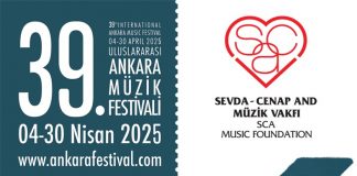 📽️ 39. Uluslararası Ankara Müzik Festivali 4 Nisan Cuma günü başlıyor.