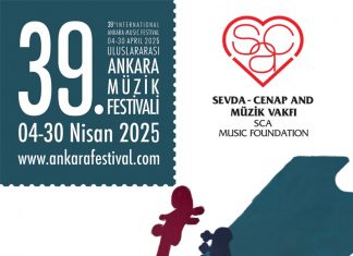 📽️ 39. Uluslararası Ankara Müzik Festivali 4 Nisan Cuma günü başlıyor.