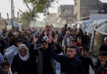 Gazze’de Hamas protesto ediliyor!