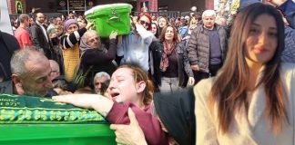 🎥Eşi tarafından canice katledilen Sevda Hemşire, son yolculuğuna kadınların omuzunda çıktı