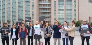 Saraçhane’de haber takibi yapan 7 gazeteci hakkında tutuklama kararı verildi.