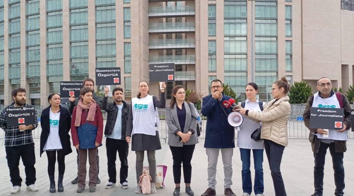 Saraçhane’de haber takibi yapan 7 gazeteci hakkında tutuklama kararı verildi.