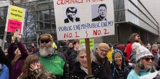 Trump’ın politikaları ABD’nin 50 eyaletinde protesto ediliyor: ‘Elini çek’