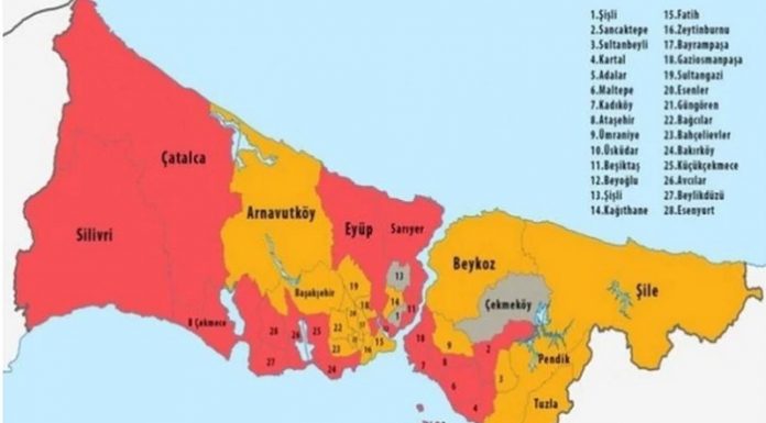 İstanbul’da ilçeler kaç şiddetinde sarsıldı?
