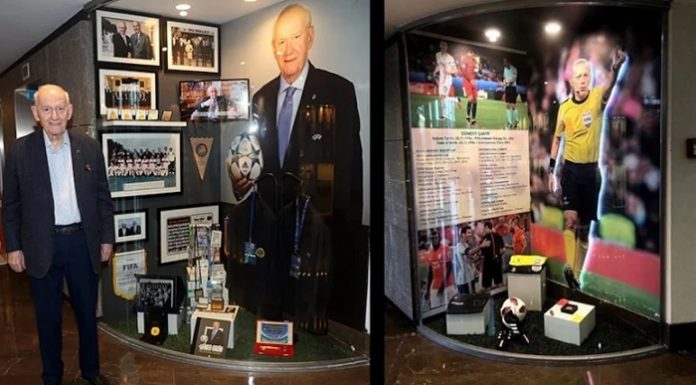 TFF Müzesi’nde Cüneyt Çakır köşesi gitti, Şenes Erzik geldi