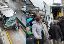 Avcılar’da metrobüs kazası; 21 yaralı!