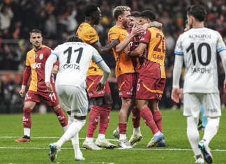 Galatasaray, 3 puanı 2 golle aldı