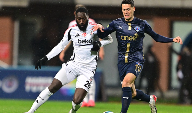 Beşiktaş 1 puanı son dakikada kurtardı