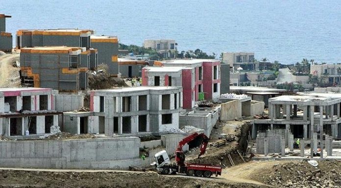 Bodrum’da 5 aylık inşaat yasağı başladı.