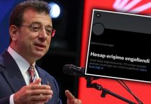 Ekrem İmamoğlu’nun x hesabına erişim engeli!
