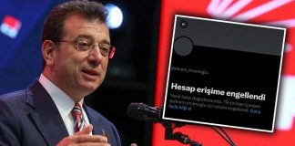 Ekrem İmamoğlu’nun x hesabına erişim engeli!
