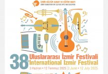 Uluslararası İzmir Festivali 3 Haziran Salı Günü Başlıyor.