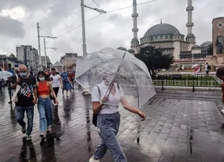 Marmara’da hafta sonunda hava sıcaklıklarında 7-8 derecelik düşüş ve sağanak yağış!