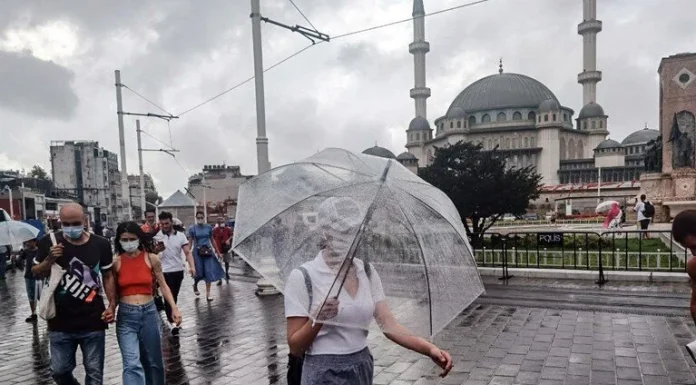 Marmara’da hafta sonunda hava sıcaklıklarında 7-8 derecelik düşüş ve sağanak yağış!
