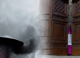 Vatikan’da siyah duman yükseldi!