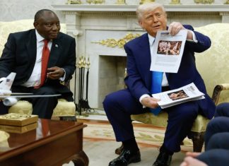 Trump Oval Ofis’i mahkeme salonuna dönüştürdü. Zelensky’den sonra “sanık”Güney Afrika Devlet Başkanı oldu.