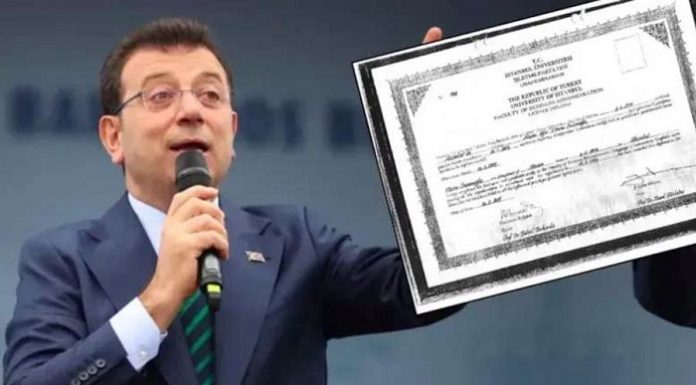 İmamoğlu, diploma iptaline karşı dava açtı