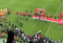 Kupa töreninde tepkiler; TFF Başkanı Hacıosmanoğlu protesto edildi, Tarbzonspor, madalya almaya çıkmadı