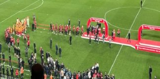 Kupa töreninde tepkiler; TFF Başkanı Hacıosmanoğlu protesto edildi, Tarbzonspor, madalya almaya çıkmadı