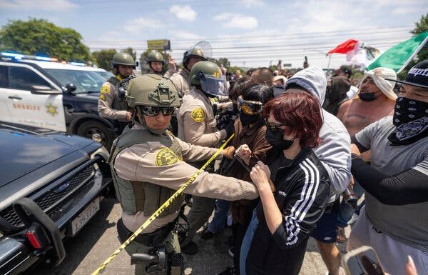 📽️Gösteriler… Müdahaleler… ABD’de Sokakları Alev Alev !